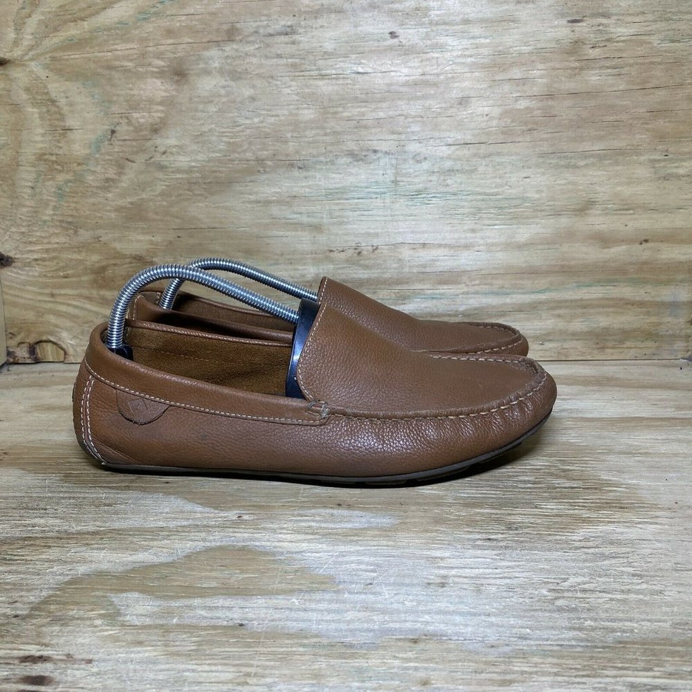 Sperry Wave Driver Venetian Loafer Leather Slip On